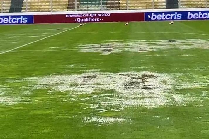 Pablo Milad advierte sobre cancha del Hernando Siles: "Imposible jugar, no bota la pelota"