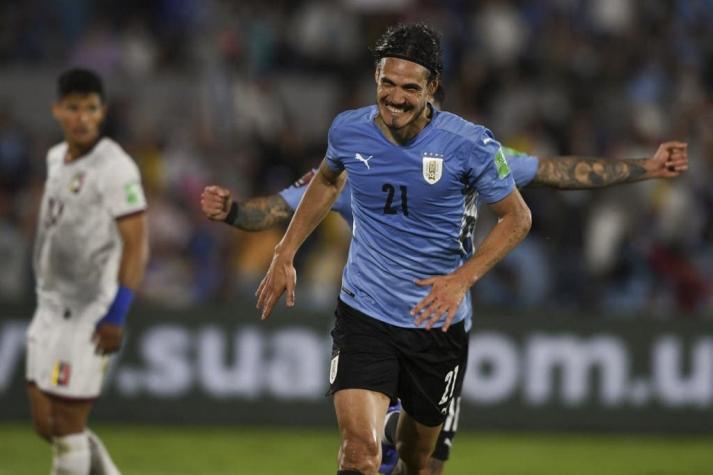 Uruguay golea a Venezuela y complica a Chile en camino al Mundial de Qatar 2022