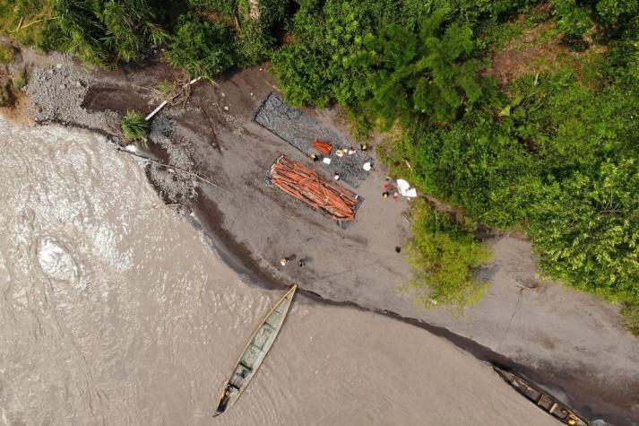 Derrame de crudo en reserva amazónica de Ecuador fue de 6.300 barriles