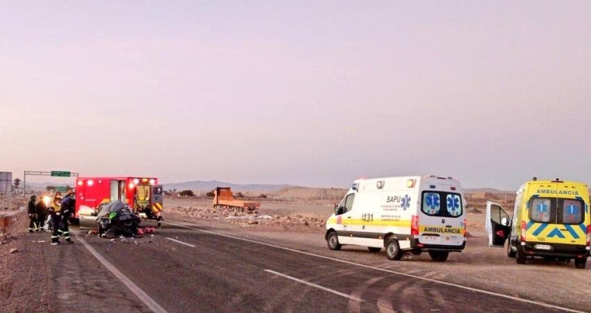 Ruta 5 Norte: Matrimonio murió en violento accidente carretero en Pozo Almonte