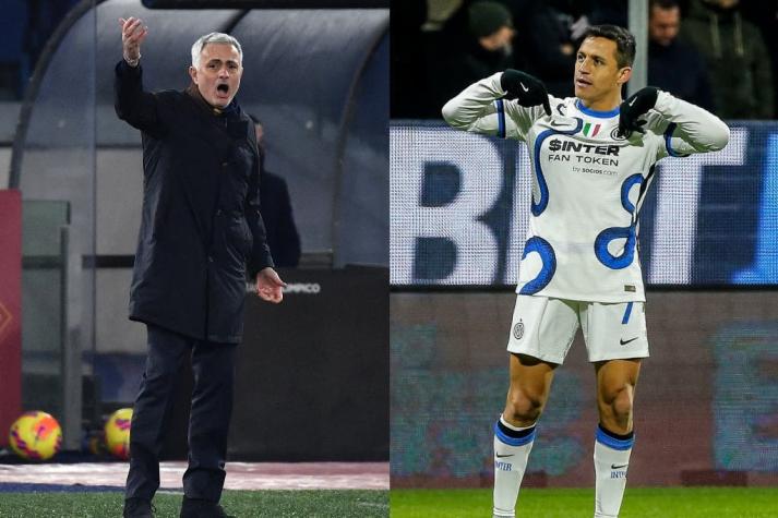 Inter vs. Roma: hora y dónde ver el reencuentro entre Alexis y Mourinho por la Copa Italia