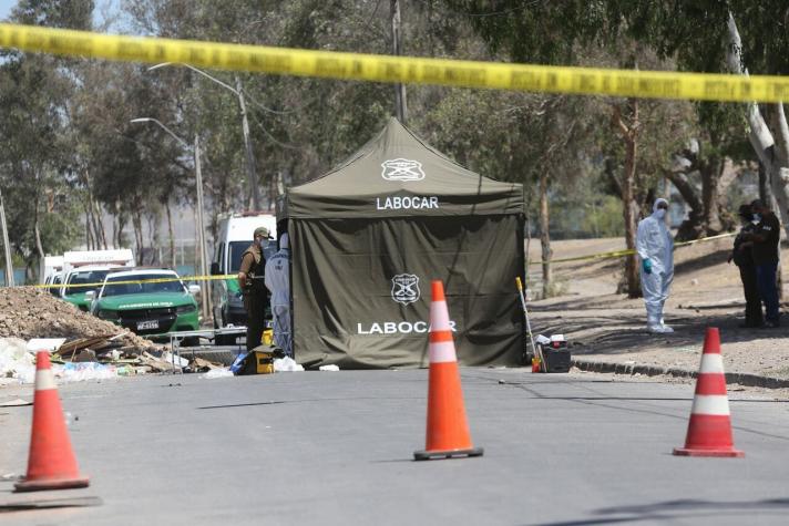 Hallazgo de cadáver en Renca: Video muestra que fue baleado en la cabeza