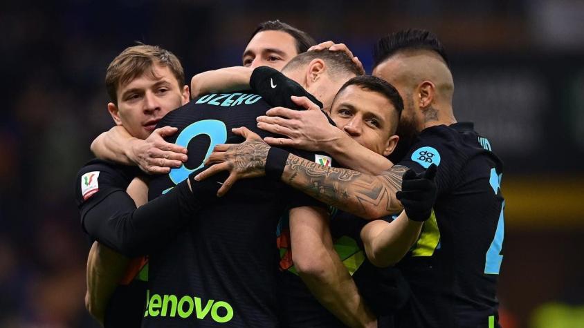 Alexis y su golazo comandan triunfo del Inter ante la Roma en Copa Italia