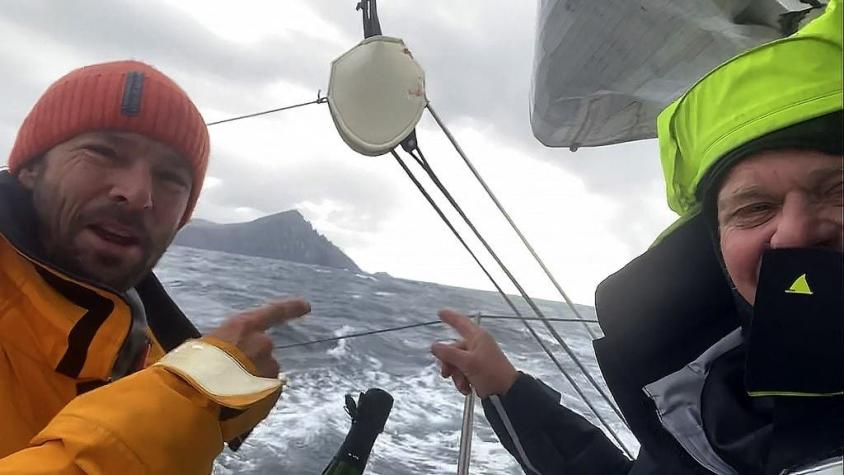 Amigos intentaron dar la vuelta al mundo en vela... pero terminaron varando en Chile