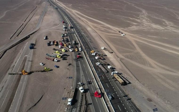 Gobierno pone condiciones a diálogo con camioneros en Antofagasta: "Necesitamos el despeje de rutas"