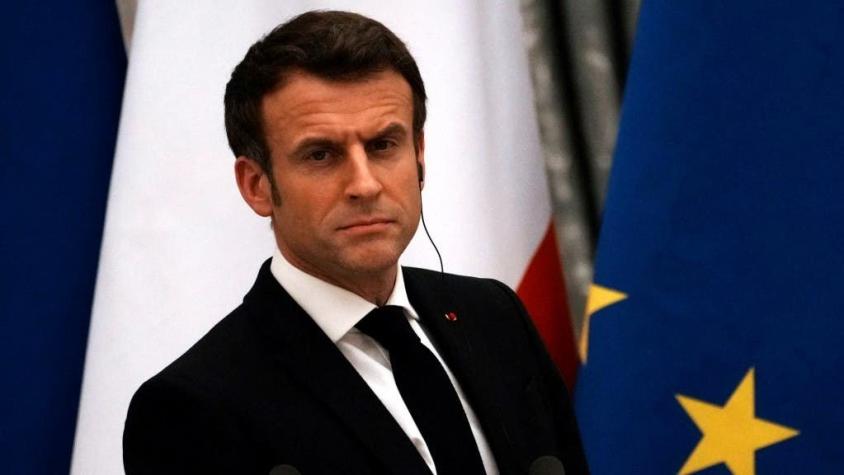 Macron advierte que la guerra en Ucrania va a durar y que "hay que prepararse"