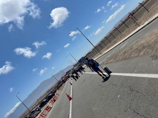 Plantel de Deportes Antofagasta tuvo que caminar al aeropuerto para viajar a enfrentar a la "U"