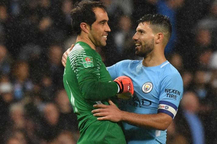 "Te quiero mucho": El cariñoso mensaje de Bravo a Agüero tras un mal recuerdo de Copa América