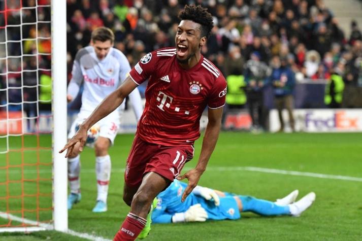 Bayern Múnich rescata un agónico empate en su visita al Salzburgo por los octavos de la Champions