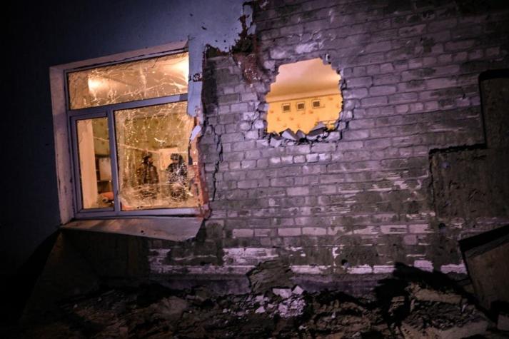 Registran bombardeos en la línea de frente del este de Ucrania