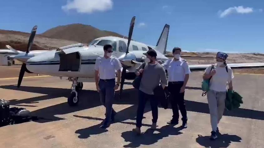 [VIDEO] Las primeras postales de Gabriel Boric en su visita al Archipiélago de Juan Fernández