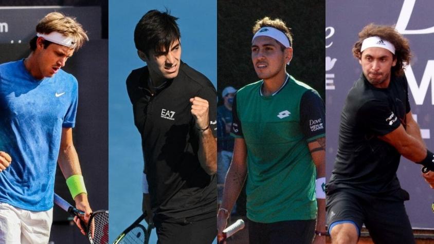 Podría haber duelo de chilenos en segunda ronda: Listas las llaves del ATP de Santiago