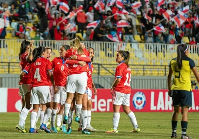La Roja femenina se impuso ante Ecuador en amistoso previo a Copa América