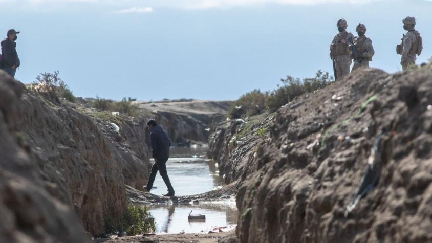 Crisis en el norte: La historia de la zanja que el gobierno repara para impedir ingresos irregulares