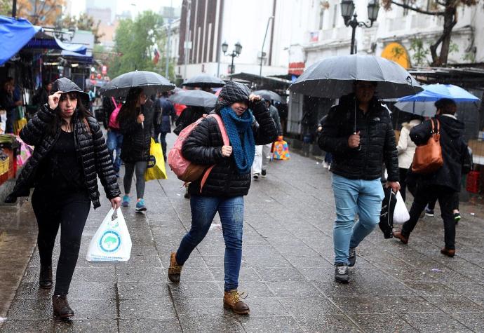 Lluvias en Santiago: Pronostican probabilidad de precipitaciones en los próximos días