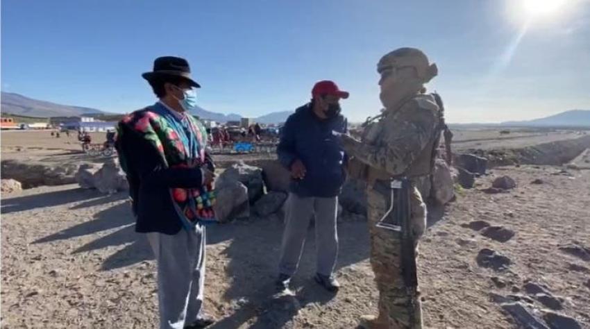 Alcalde boliviano por zanja en la frontera: "Chile tiene todo el derecho"