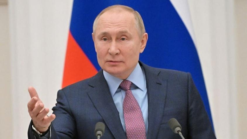 Crisis en Ucrania: Putin asegura que Rusia está lista para buscar "soluciones diplomáticas"