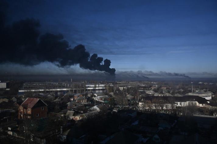 Tropas rusas hicieron explotar gasoducto en Ucrania