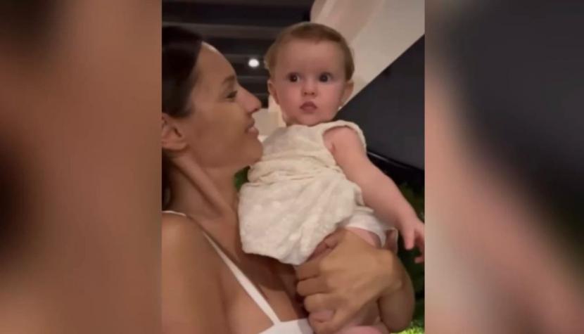 Con solo siete meses: Pampita comparte tierno video de su hija Ana diciéndole "mamá" por primera vez
