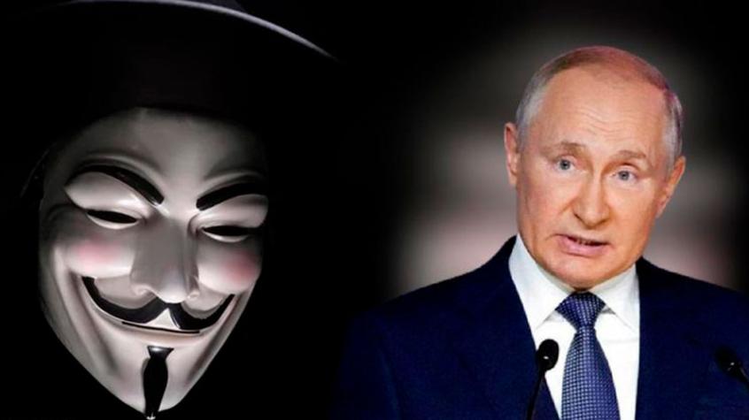 Anonymous le declaró la “guerra cibernética” a Rusia tras su invasión a Ucrania