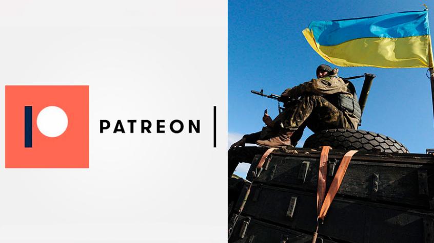 Patreon suspendió la cuenta que recaudaba dinero para el ejército ucraniano