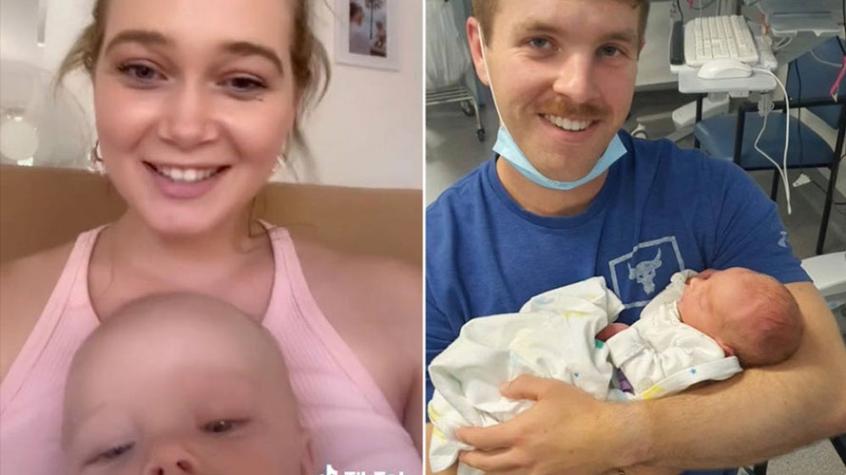 Un joven ayudó a su pareja de Tinder a dar a luz en el parto, en su cuarta cita