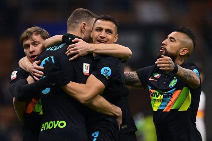 Golazo de Alexis Sánchez es elegido como el "Gol del Mes" en el Inter de Milán