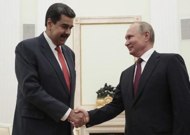 Maduro llama a Putin para expresar su "fuerte apoyo" en medio de invasión rusa a Ucrania