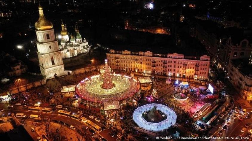 Ucrania pide a Rusia que no destruya la catedral de Santa Sofía en Kiev