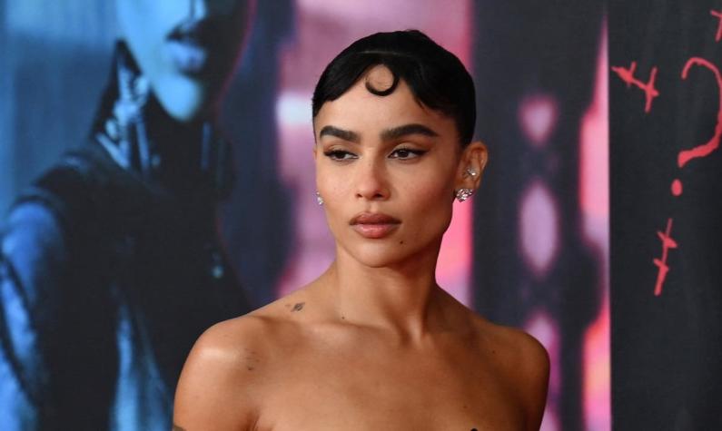 El homenaje de Zoë Kravitz a Catwoman en el estreno de "The Batman": usó impresionante escote felino