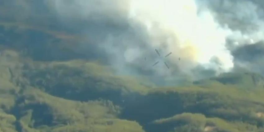 Sigue la alerta roja: Incendio forestal en Penco ha consumido cerca de 450 hectáreas