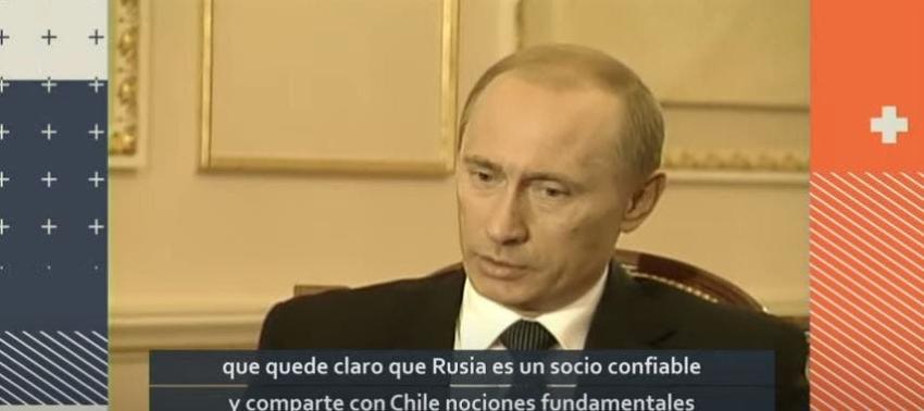 [VIDEO] La entrevista de Vladimir Putin a Tele13 en 2004