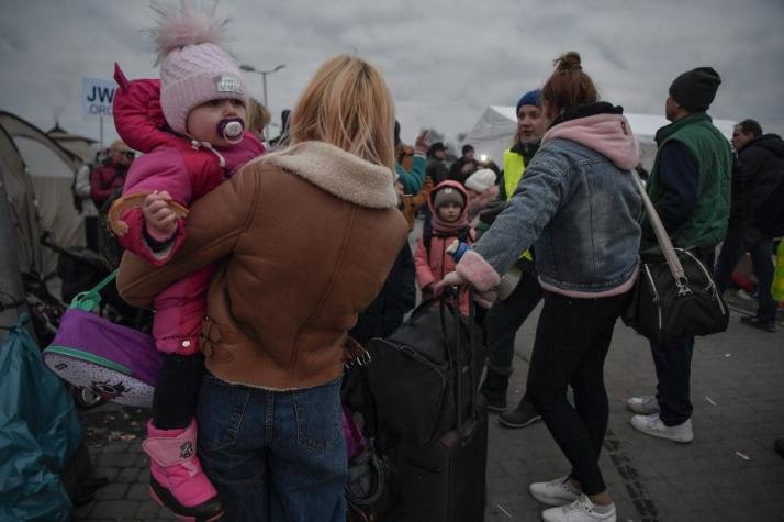 Más de un millón de personas han llegado a Polonia desde Ucrania en solo 11 días