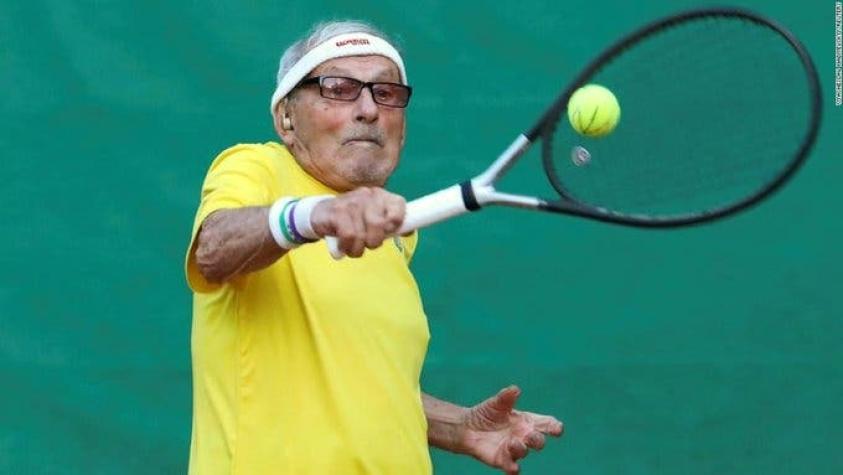 El tenista más viejo del mundo decidió quedarse en Ucrania pese a la guerra