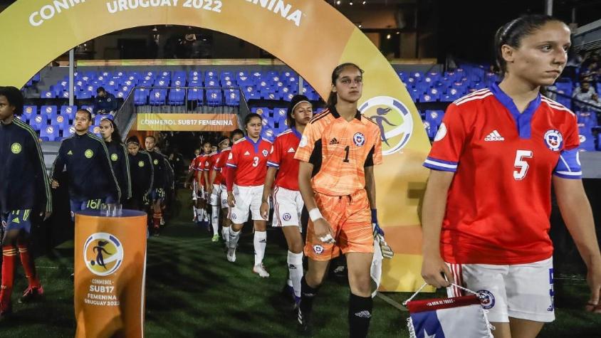 Arquera de La Roja Femenina Sub 17 sufrió conmoción cerebral "moderada" en duelo ante Uruguay