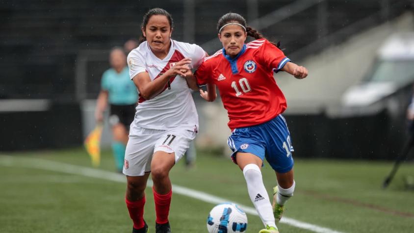 Espera a Uruguay: Chile vence a Perú y sueña con el cuadrangular del Sudamericano Femenino Sub 17