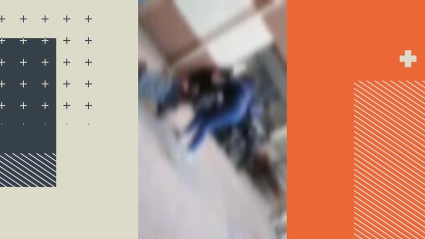 [VIDEO] Violenta pelea entre escolares en colegio de Nacimiento