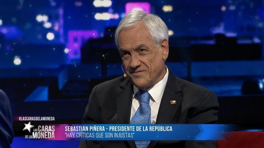 Piñera y caída en las encuestas: "Uno quisiera que la gente reconociera más lo que se ha hecho"