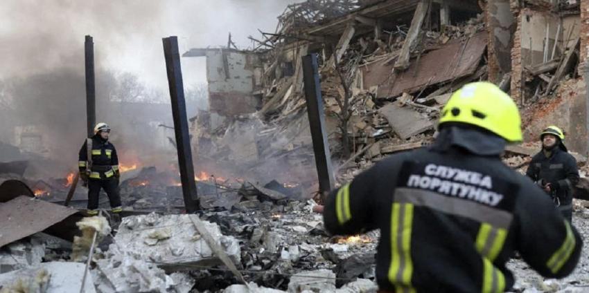 Bombardeos sobre zonas civiles en la ciudad ucraniana de Dnipró