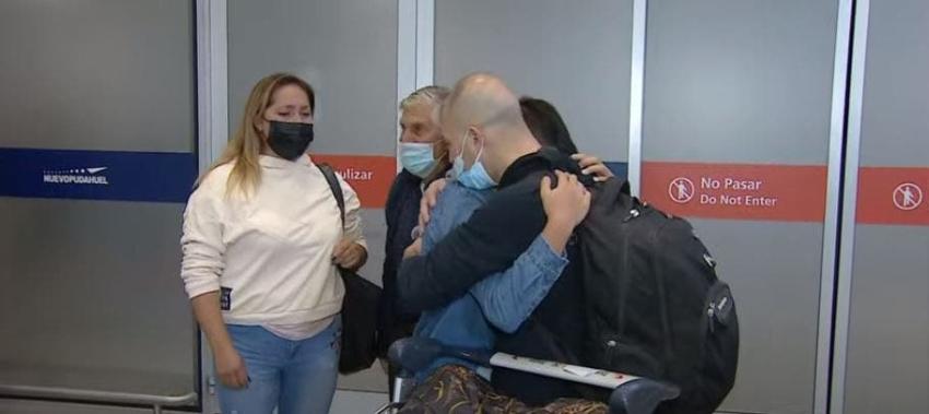 [VIDEO] Chilenos y sus familias continúan retornando desde Ucrania