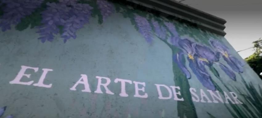 [VIDEO] El arte inmortaliza el paso del COVID-19 en hospitales de Chile