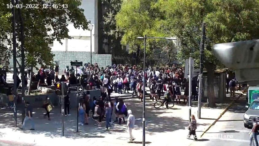 [VIDEO] Estudiantes del Liceo Lastarria que amenazaron a alumnas serán expulsados
