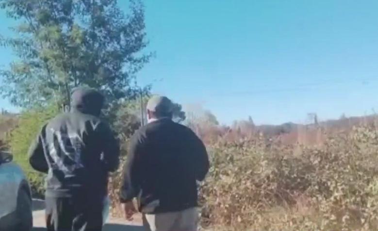 VIDEO: El momento en que se registraron disparos durante visita de Izkia Siches a La Araucanía