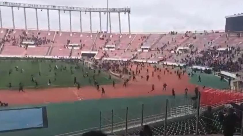 Hizo recordar violencia en Querétaro: batalla campal en Copa de Marruecos deja al menos 160 heridos