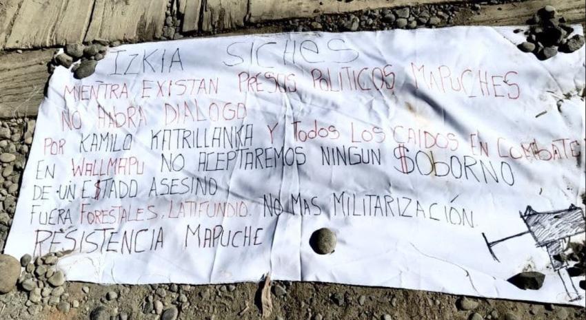Este es el mensaje que dejaron a Izkia Siches tras los disparos en La Araucanía