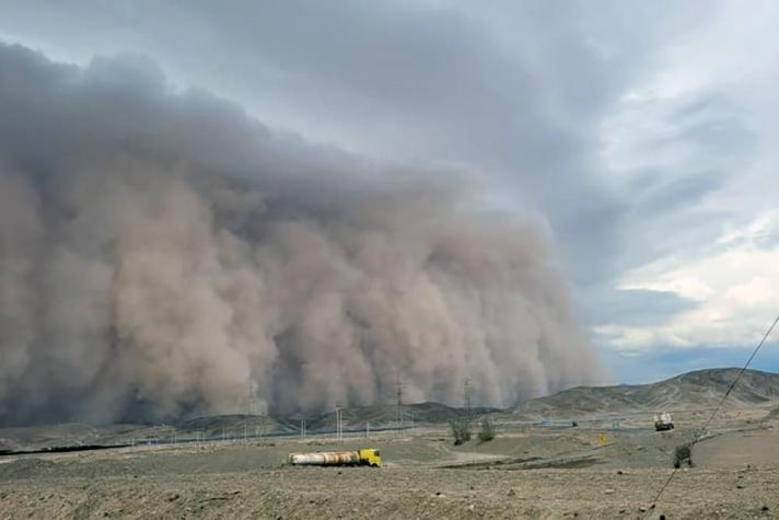 Tormenta de arena en el norte: por qué se produce el fenómeno y cuál es su mayor riesgo Tormenta de arena en el norte: por qué se produce el fenómeno y cuál es su mayor riesgo