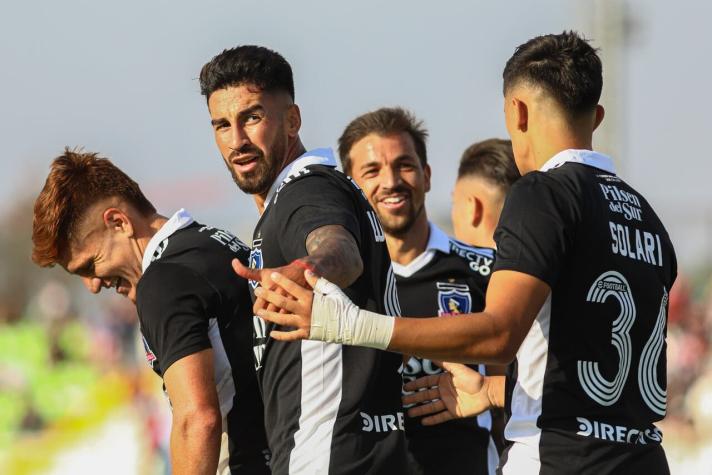 Colo Colo goleó a Palestino por 5 a 0 y se mete entre los líderes del torneo