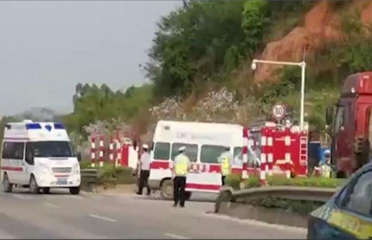 Avión con 132 pasajeros se estrelló en el suroeste de China