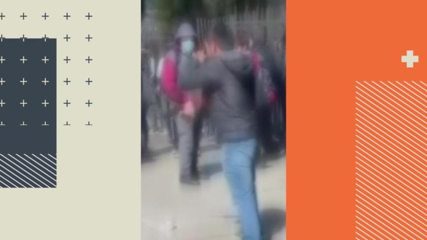 [VIDEO] En medio de protesta por acoso sexual: Escolar grave tras ser apuñalado en Talca