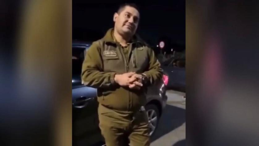 Carabinero es grabado tras chocar ebrio y fugarse en Los Ángeles: fue dado de baja